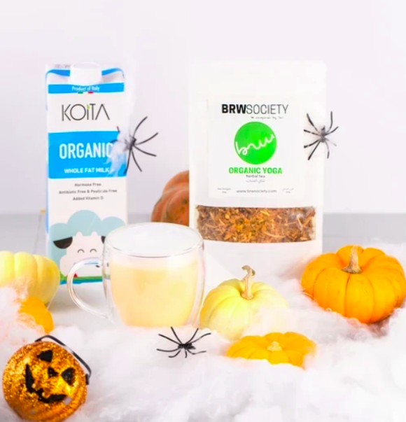 Pumpkin Spice Tea Latte