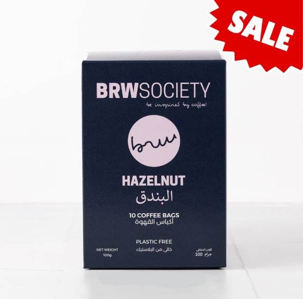 Hazelnut Coffee Bags EXPIRY 08th MAY 2026