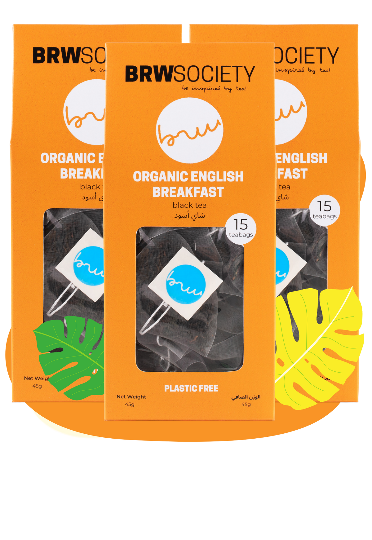 Organic English Breakfast, this tea is perfect to sip everyday, it's strong and it's bold!